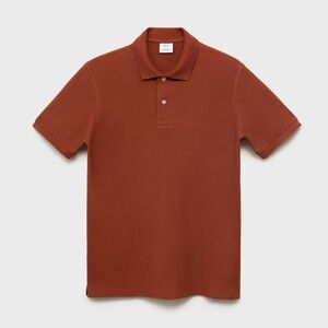 Mango Terracotta Polo Shirt